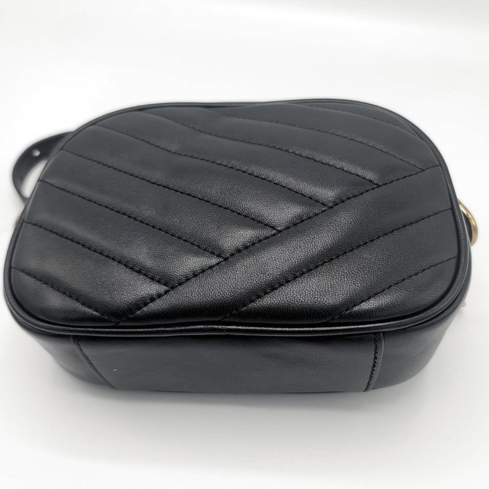 Tory Burch Kira Chevron Small Camera Bag - Picture 6 of 8